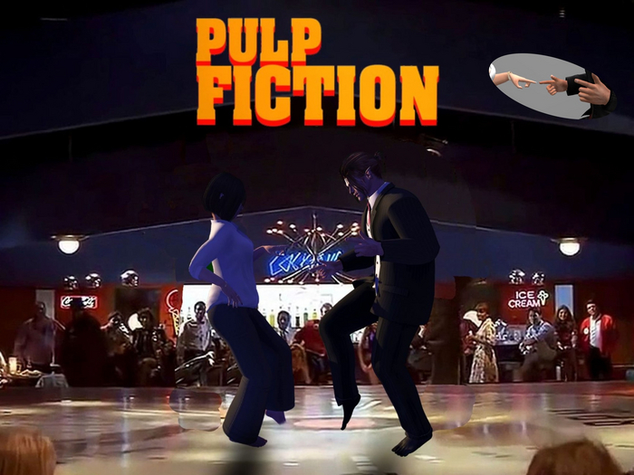 P Fiction Pose