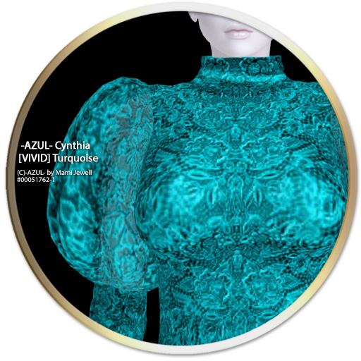 -AZUL- Cynthia [VIVID] Turquoise