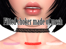 choker lace simple