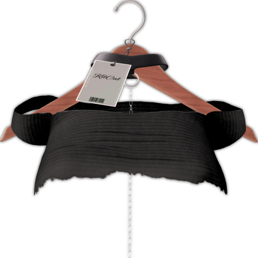 KitCat - Torn Top (Black)