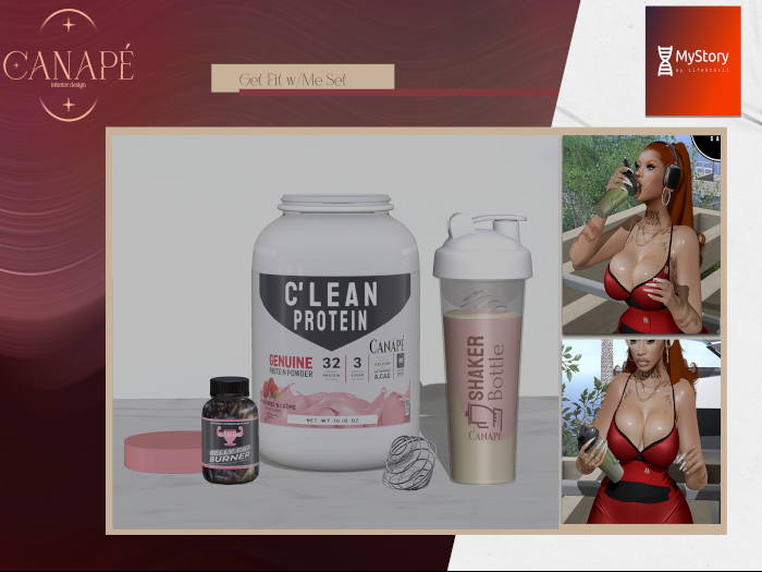 [Canape] Get Fit with Me Strawberry Set