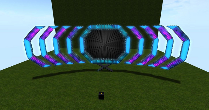 Neon Club deco, stage, background