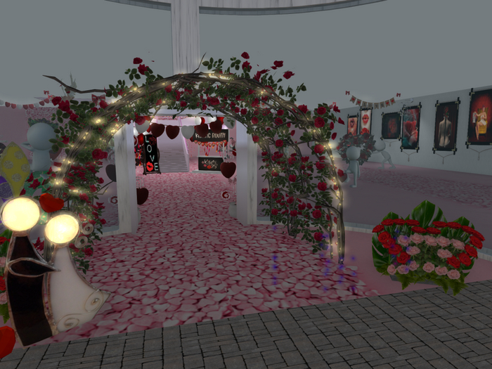 23 valen gazebo flowers