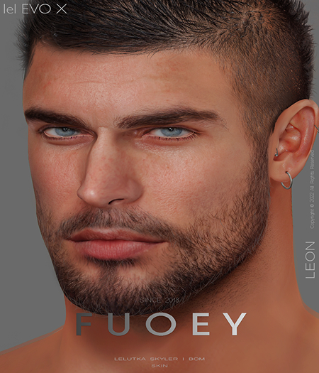 f u o e y .     Leon Skin Ruddy