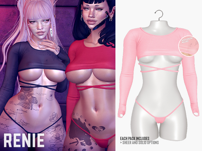 RENIE : NITTA SET - BABY PINK