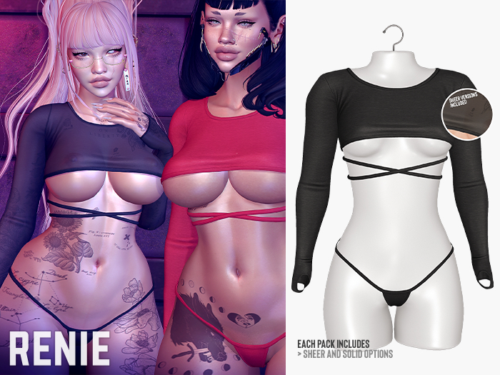 RENIE : NITTA SET - BLACK