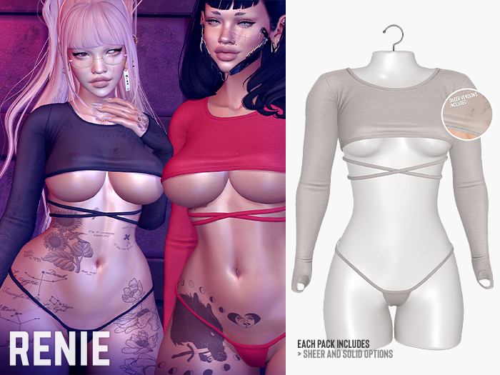 RENIE : NITTA SET - GREY
