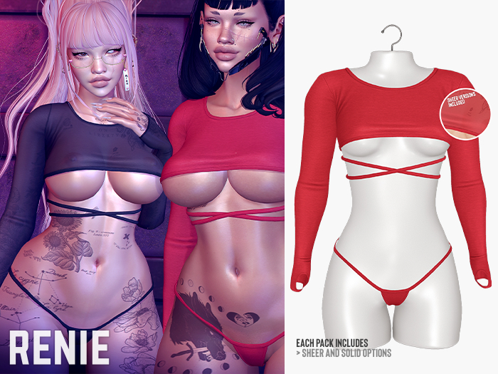 RENIE : NITTA SET - RED