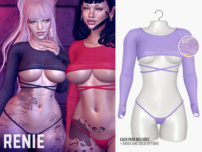 RENIE : NITTA SET - PURPLE