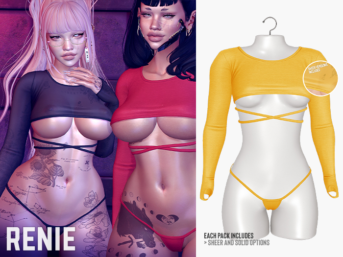 RENIE : NITTA SET - YELLOW