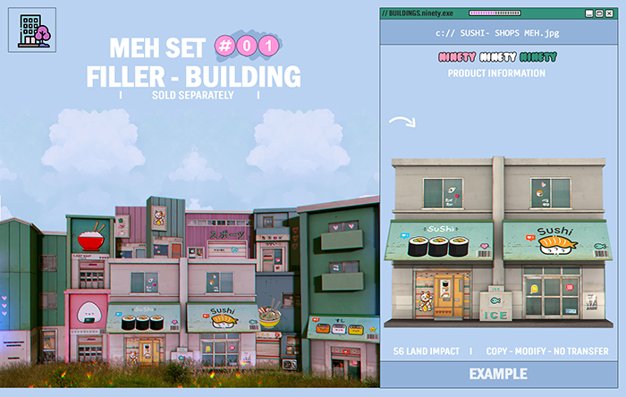 ninety - Sushi Shops Filler- Building [ Meh ] # 01