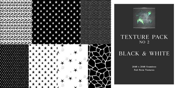 Sarcastic - Black & White - Texture Pack 2