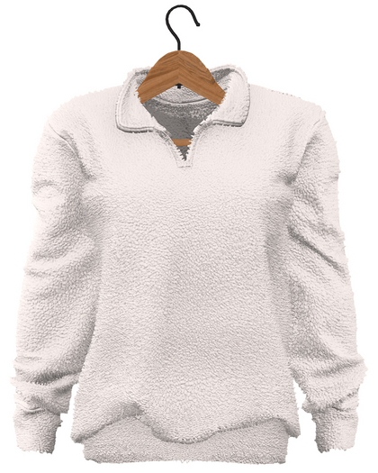 RIOT / Logan Sweater - White