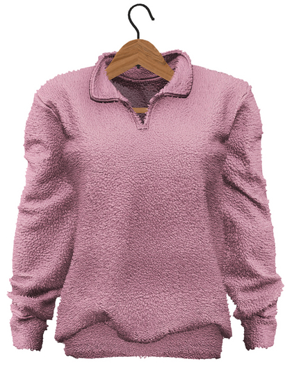 RIOT / Logan Sweater - Rose