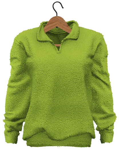 RIOT / Logan Sweater - Lime