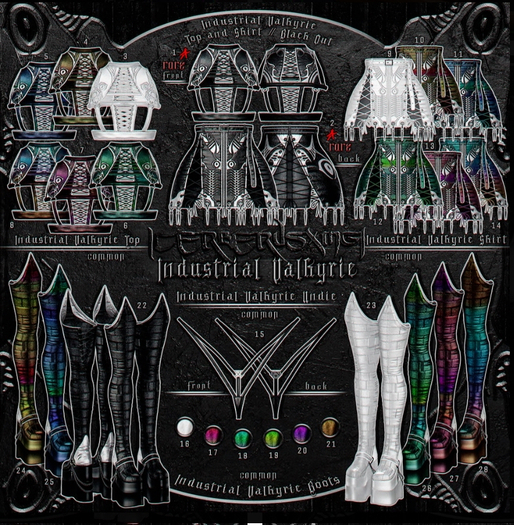13. [CX] Enochian Succuba - Top ( Iridescent // 2 ) - M