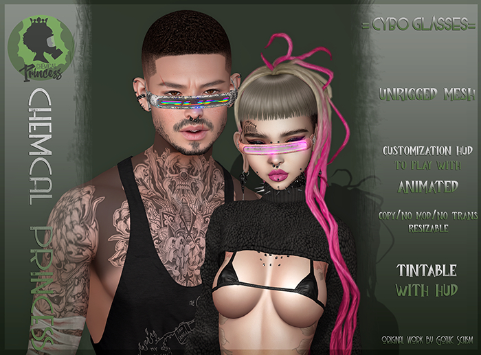 +Chemical Princess+Cybo Glasses+/add to unpack/