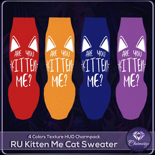 R U Kitten Me - Cat Sweater