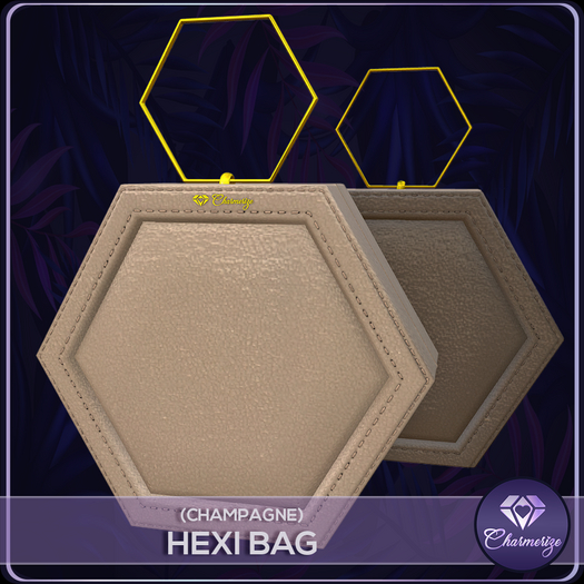 Hexi Bag - Champagne