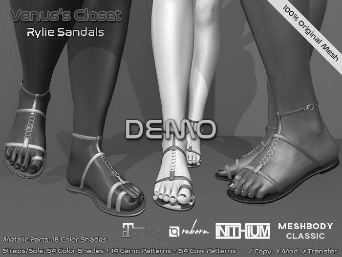 Venus's Closet - Rylie Sandals - DEMO