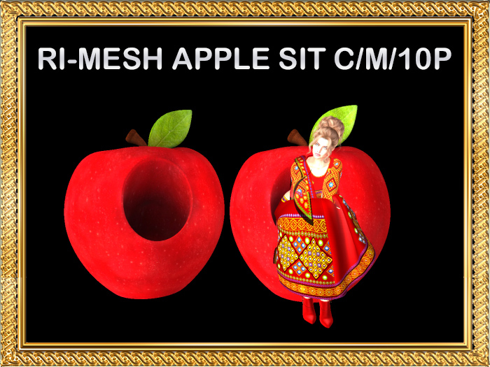 DEMO-RI-MESH APPLE SIT C/M/10P