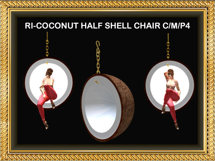 RI-MESH COCONUT HALF SHELL CHAIR C/M/P4
