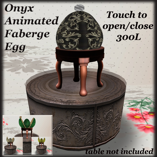 PDN: ONYX ANIMATED FABERGE EGG