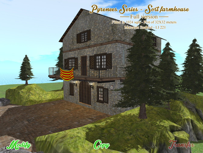 ::MCB:: Sort farmhouse - Pyrenees Series - 1024 sqm - PROMO PRICE!!!