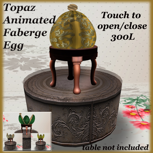 PDN: TOPAZ ANIMATED FABERGE EGG