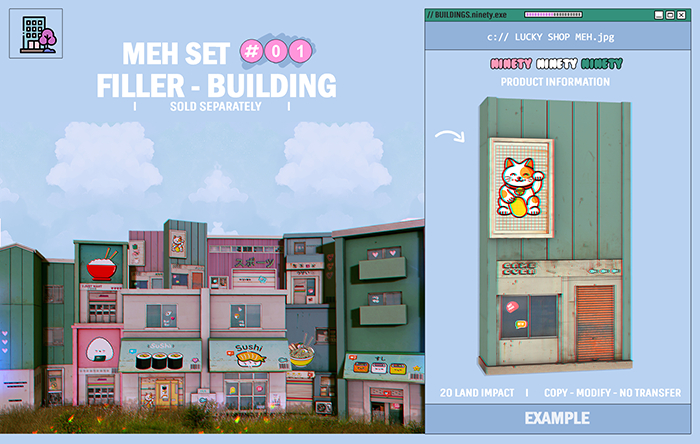 ninety - Lucky Shop  Filler- Building [ Meh ] # 01
