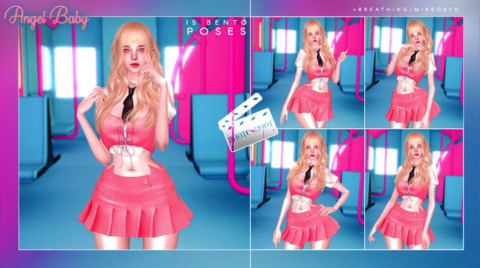 PHOTOSHOOT: Angel Baby - Bento Pose Pack