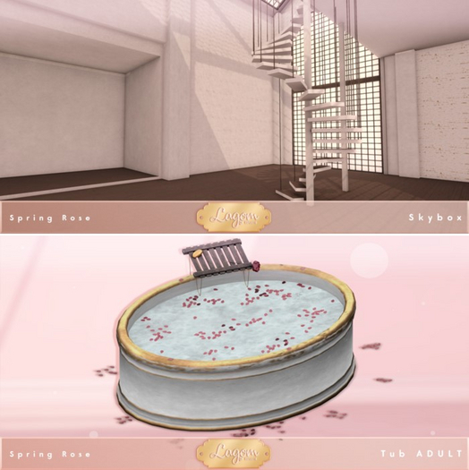 LAGOM - Spring Rose SET RARE SKYBOX&TUB ADULT