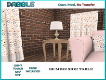 DB BE MINE SIDE TABLE add me