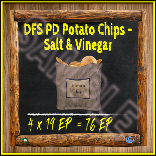 TEXTURE - DFS PD Potato Chips - Salt & Vinegar (Full Perm)