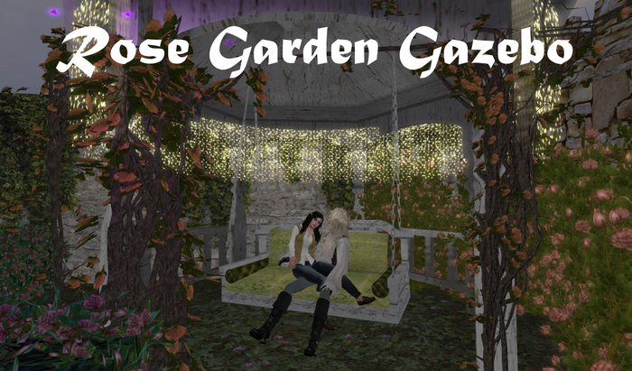 ROSE GARDEN GAZEBO couples animations