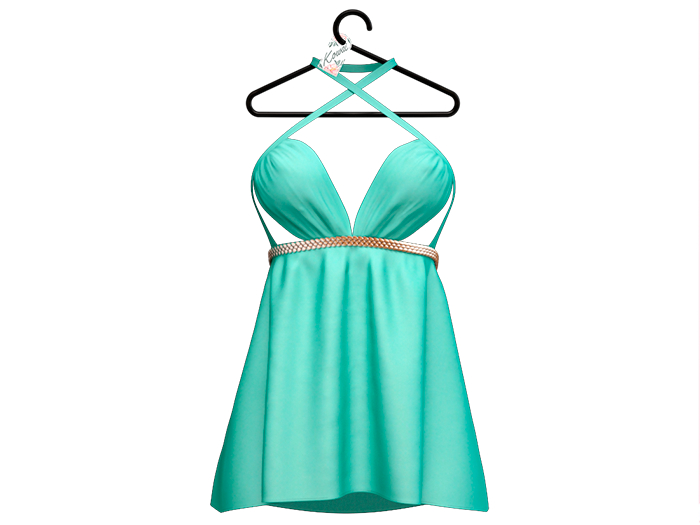 . Loev . Chloe Dress Turquoise