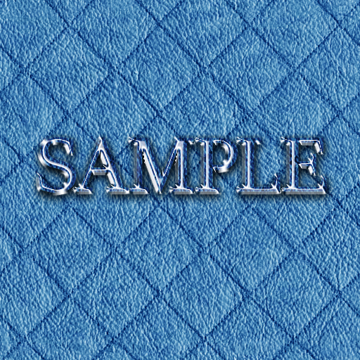 Zoy Texture [ Diamond Leather 01 ] Seamless - Aqua