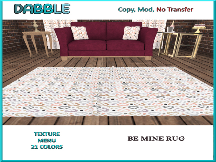 DB BE MINE RUG  add me