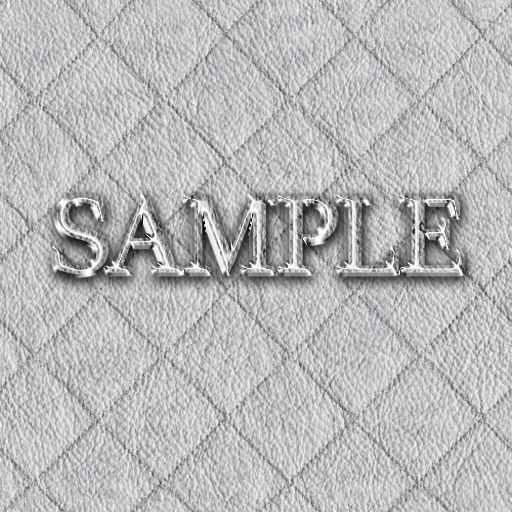 Zoy Texture [ Diamond Leather 01 ] Seamless - Light Gray