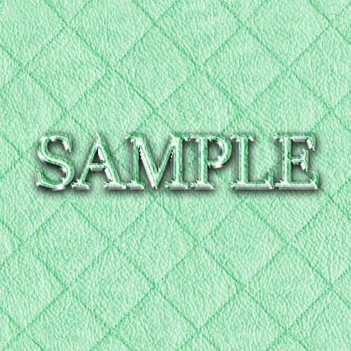 Zoy Texture [ Diamond Leather 01 ] Seamless - Mint