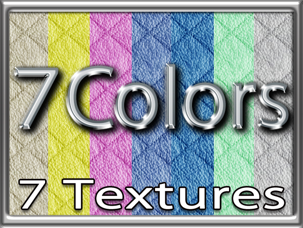 Zoy Texture [ Diamond Leather 01 ] Seamless - 7 Colors