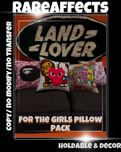 RareAffects - For Da Girls Pillow Pack