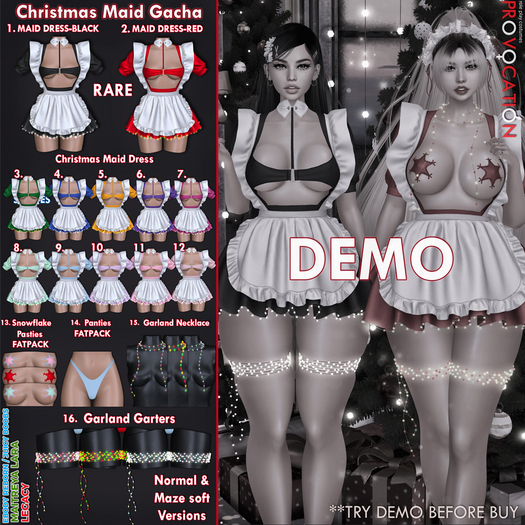 [Provocation] DEMO Christmas maid