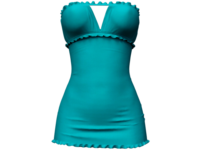 . Loev . Anne Dress Teal