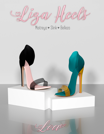 . Loev . Liza Heels Fatpack