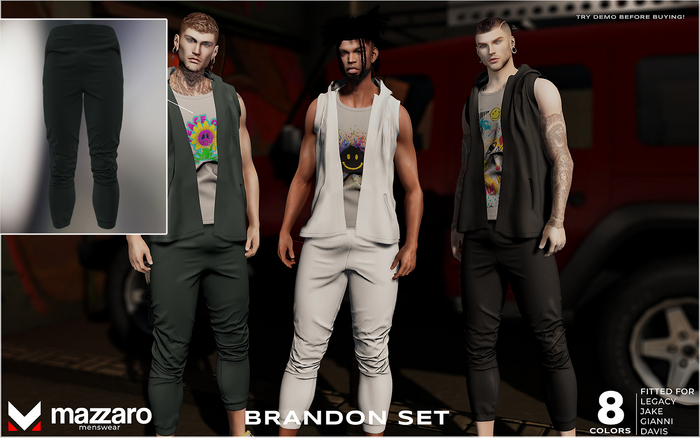 [Mazzaro] Brandon Pants - 05 (Packed)