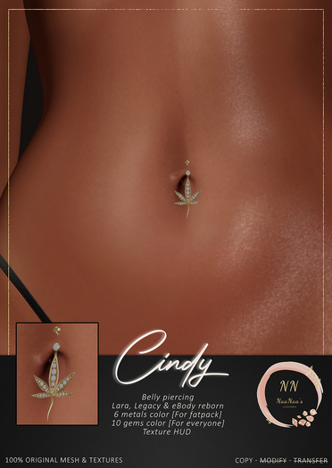 NaaNaa's Cindy Piercings Bronze