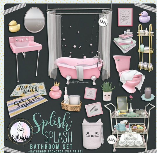e.marie // Splish Splash FULL SET + RARES