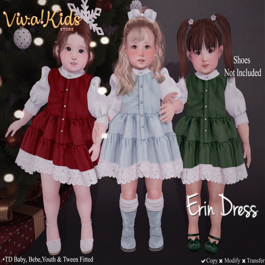[Vk!] Erin Dress Green