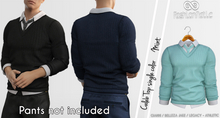 Caleb Male Sweater Mint - Signature Gianni, Belleza Jake , Legacy, Athletic - FashionNatic